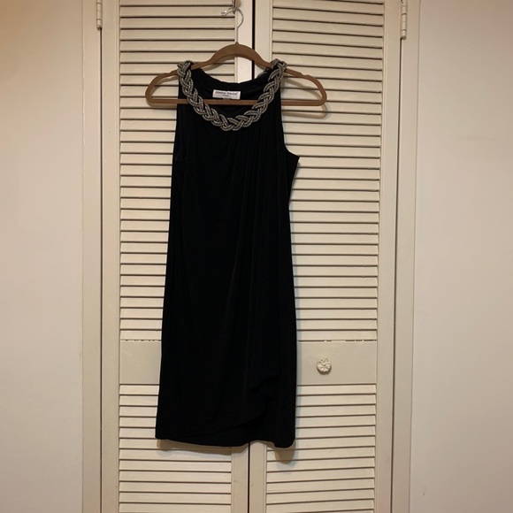 Black Dress with silver detail - Picture 5 of 6